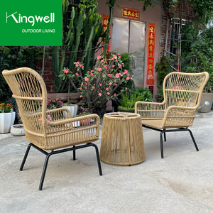 Foshan fabbrica <span class=keywords><strong>esterno</strong></span> in alluminio PE Rattan Lounge set comodi mobili <span class=keywords><strong>da</strong></span> <span class=keywords><strong>giardino</strong></span> moderni per uso pranzo e magazzino - Product Image 6