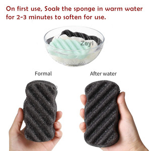 <span class=keywords><strong>Spugna</strong></span> da Bagno in Konjac Personalizzabile per Bambini e Neonati, 100% <span class=keywords><strong>Naturale</strong></span>, Extra Large - Product Image 2