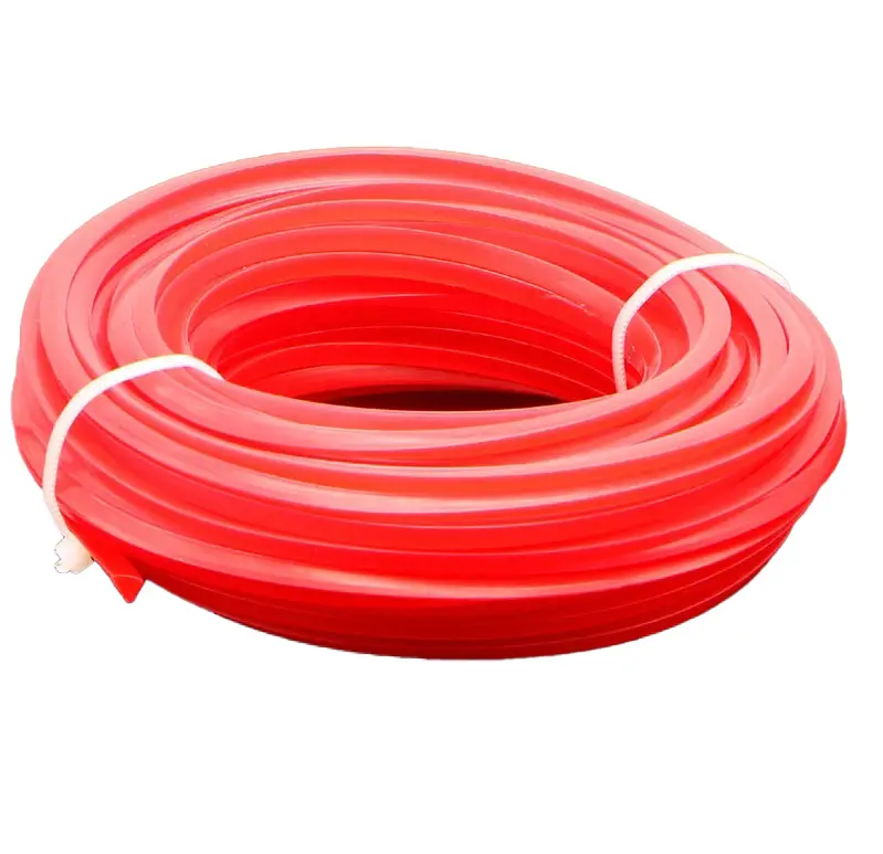 Trigon Red 3mm. 120" Dia. Trimmer Line for Trimmer Head Weed Eater Head Bump Head String Trimmer