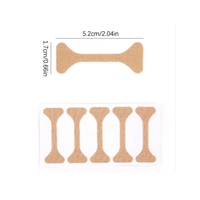 Lot de 5 autocollants correcteurs d'ongles incarnés, patchs élastiques pour ongles, correcteur de récupération, produits de pédicure et de soin des pieds