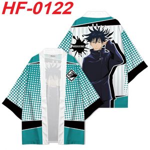 Kimono Jujutsu Satoru Gojo Geto Itadori Yuji Sukuna Nanami Kugisaki Nobara Haori Japonais Anime Kimono Cape Vêtements Adultes - Product Image 4