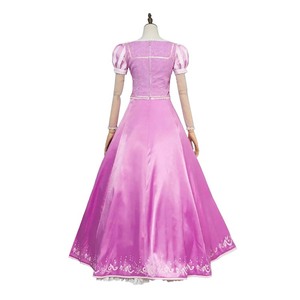 Nuevo <span class=keywords><strong>Vestido</strong></span> <span class=keywords><strong>de</strong></span> Cosplay, Disfraz <span class=keywords><strong>de</strong></span> Princesa <span class=keywords><strong>Rapunzel</strong></span> Color Morado para <span class=keywords><strong>Mujer</strong></span> Adulta DISP-004 - Product Image 3