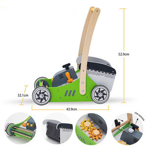 Ensemble de <span class=keywords><strong>tondeuse</strong></span> à gazon en <span class=keywords><strong>bois</strong></span> pour les tout-petits Push Summer Outside Garden Toys Indoor Outdoor Push Gardening Summer Toy - Product Image 6