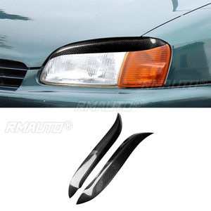 ที่ครอบคิ้วไฟหน้ารถคาร์บอนไฟเบอร์1คู่สำหรับโตโยต้า EP91 1997 1998 1999 - Product Image 1