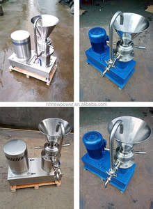 Petite machine électrique professionnelle de broyeur colloïdal de beurre d'arachide rectifieuse de sauce de piment de noix de cajou pour la pâte de noisette de pistache - Product Image 5