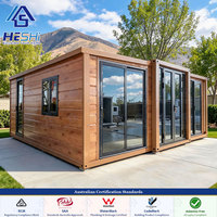 Maison conteneur extensible 4 chambres, normes australiennes, pour vie compacte, modèle Coastal 25 ans, disponible en 40, 30 et 20 pieds, maison mobile, chalet