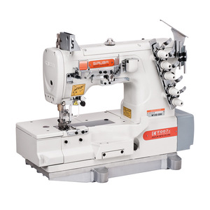 Máquina <span class=keywords><strong>de</strong></span> Coser Overlock <span class=keywords><strong>de</strong></span> Tres Agujas con Cabezal Cuadrado SIRUBA F007 <span class=keywords><strong>de</strong></span> Segunda Mano, Origen Taiwán, China - Product Image 1