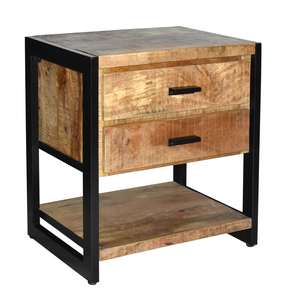 Table de chevet en bois la plus vendue, meuble de rangement avec tiroir pour chambre à coucher, salon, appartement - Product Image 1