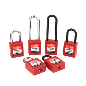 Cadenas de sécurité isolé <span class=keywords><strong>Lockey</strong></span> OTO 38 mm avec anse en acier, économique, à clé identique, pour verrouillage, finition polie, fabricant OEM, facile - Product Image 1