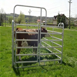 Portes espagnoles compatibles avec les machines de ferme et de ranch, clôtures pour le bétail en plein air, portes de ferme et clôtures d'élevage d'animaux - Product Image 1