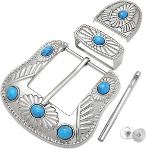 Hebillas de repuesto para cinturón estilo Western, modelo Longhorn Bull de una sola punta, accesorio para cinturón de rodeo para hombres y mujeres - Product Image 1