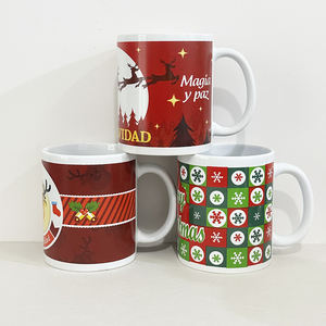 Taza de Cerámica Estilo Antiguo, Gran Capacidad, Color Rojo <span class=keywords><strong>Navidad</strong></span>, Doble Felicidad, Regalo de Boda, Jarra para Té con Impresión de Logotipo - Product Image 3