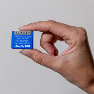 Shelly 1 Mini Gen4 Matter MQTT สมาร์ทโฮม Zigbee WiFi ระบบควบคุมประตูโรงรถ<span class=keywords><strong>อัจฉริยะ</strong></span> รองรับ Alexa, Google <span class=keywords><strong>Home</strong></span> และ HomeKit - Product Image 1