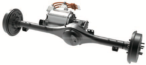 Nouvel axe de transmission à moteur à axes parallèles Brogen 60KW 120KW 380V avec rapport de transmission 16.6 pour unité de groupe motopropulseur EV destinée aux véhicules OEM - Product Image 3