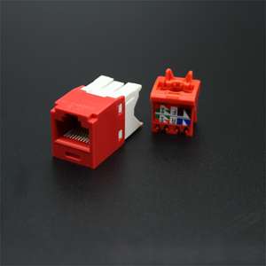 Conector modular <span class=keywords><strong>Cat</strong></span>.5e <span class=keywords><strong>Cat</strong></span>.6 <span class=keywords><strong>Cat</strong></span>.<span class=keywords><strong>6a</strong></span> RJ45 Keystone Jack blindado sin herramientas - Product Image 2