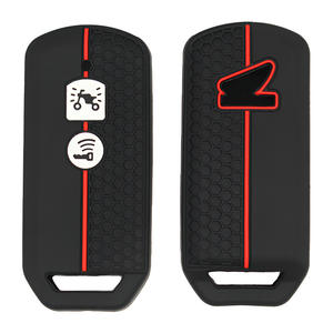 Funda Protectora de Silicona para Llave de Coche Compatible con <span class=keywords><strong>Honda</strong></span> X ADV <span class=keywords><strong>SH</strong></span> 300 150 <span class=keywords><strong>125</strong></span> Forza 300 <span class=keywords><strong>125</strong></span> PCX150 <span class=keywords><strong>2018</strong></span> <span class=keywords><strong>2018</strong></span> Accesorios para Llaves de Coche - Product Image 1