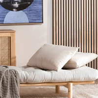 Venta al por mayor de China, nuevas innovaciones, buen precio, paneles de madera de alta calidad, listones acústicos de madera PET, paneles de pared insonorizados