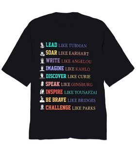 T-shirt da donna femminista 100% cotone, girocollo, vestibilità regolare, casual, con stampa di lettere, per tutte le stagioni, manica corta - Product Image 1