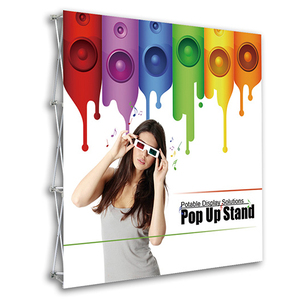 Biểu Ngữ Bật Lên Bằng Vải Thẳng <span class=keywords><strong>10FT</strong></span>, Biểu Ngữ Triển Lãm Thương Mại Trưng Bày Khung Bật Lên - Product Image 6