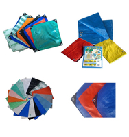 Bâche imperméable de haute qualité en PE pour la protection contre la pluie en extérieur, l'ombrage des toits, la prévention de la pluie et la protection solaire