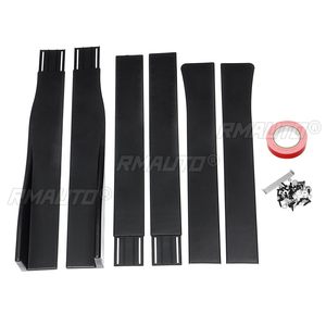 Wnglet ส่วนต่อขยายกระโปรงด้านข้างสำหรับรถยนต์อเนกประสงค์สีดำด้าน2.2เมตร F32 520i รถ F30 F80 E92 X5กันชนข้าง - Product Image 2