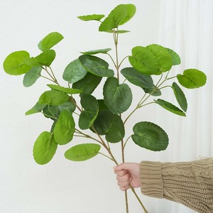 High Quality Artificial Real Touch Greenery <strong>Leaves</strong> Branch Green Hydrangea <strong>Leaf</strong> Stems for Wedding Home Party <strong>Table</strong> Decoration - Product Image 5