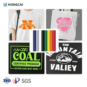Hongcai Heat Transfer Vinyl 12IN*84FT <strong>Supplier</strong> Christmas New Year 30.5CM*25M PVC <strong>Roll</strong> <strong>Paper</strong> for Clothing Transfer <strong>Paper</strong> &amp; Film - Product Image 1