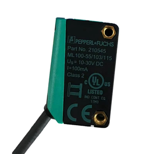 Sensor Fotoeléctrico Retroreflectante P+F MLV41-54-G/25/123/124/136, Filtro de Polarización, 4m TEACH/5.2m N, 10-30V DC, M12 5 pines - Product Image 3