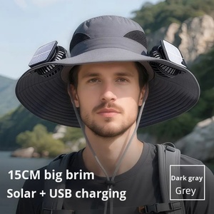 Summer Fan <b>Hat</b> UV Protection Breathable Cooling <b>Hat</b> for Outdoor Fishing Hiking Camping Activities - Product Image 6