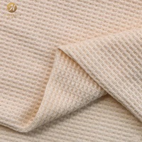 Tissu gaufré 100 % polyester en gros, 220 g/m², 175 cm de large, doux et respirant, pour vêtements, prix d'usine, prêt à expédier