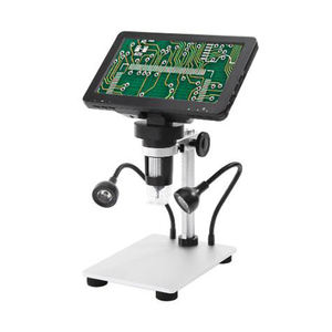 12MP 有線リモート DM9 HD 7 インチスクリーン LCD 1200X デジタル顕微鏡はんだ付け電話時計修理用 - Product Image 2