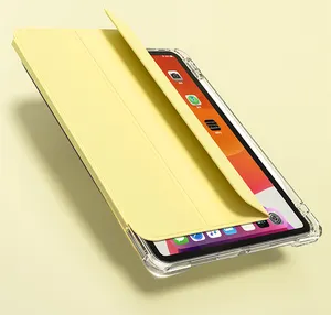 Coque rigide pour iPad Pro 11, étui 2 en 1, coque personnalisée hybride transparente à glissière détachable pour la 7e génération 10 9