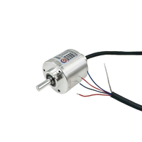 Encodeur Rotatif Absolu Magnétique 21 Bits, Arbre Solide 6mm, Protocole RS485 Tamagawa Modbus-RTU pour Moteur Servo et Équipement d'Automatisation
