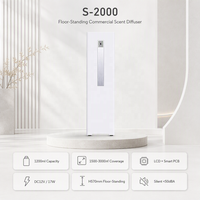 Diffuseur d'arômes sur pied S-2000, nébuliseur de parfum, machine à parfum pour campus universitaire, couverture de 1500 à 3000 m²