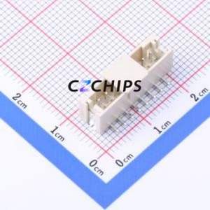 HC-PH-8ALT Wire-to-Board Pin Header SMD,P=2mm Connector ( Pin Structure: 1x8P )( Pitch: 2mm )( Mounting Type: Vertical Mount ) - Product Image 1