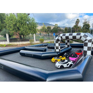 Mềm chơi đua theo dõi bội thu xe ô tô <span class=keywords><strong>Inflatable</strong></span> <span class=keywords><strong>Arena</strong></span> với máy bơm không khí - Product Image 1