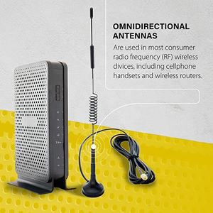 Wifi Gsm 天线远距离全向外部路由器公头信号增强器 698-2700Mhz 室内 Lte 5G 4G 天线 - Product Image 2