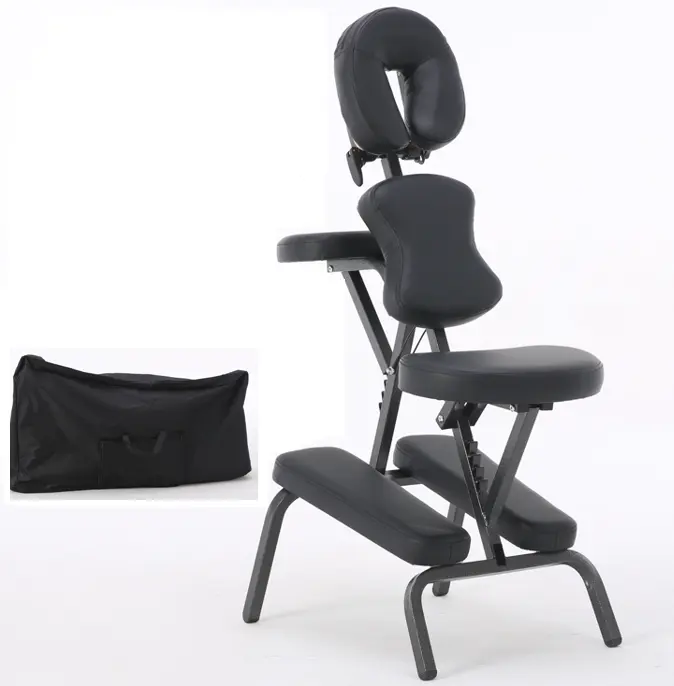 Tattoo Chair Beauty Salon Metal Frame Folding Portable Adjustable Massage Tattoo Chair For Spa Tattoo Massage
