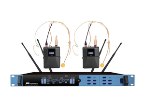 J832 Profesional UHF Micrófono Inalámbrico Uso en Exteriores 300 Metros de Alcance Auriculares de Mano Conector XLR Lavalier Receptor de Metal - Product Image 4