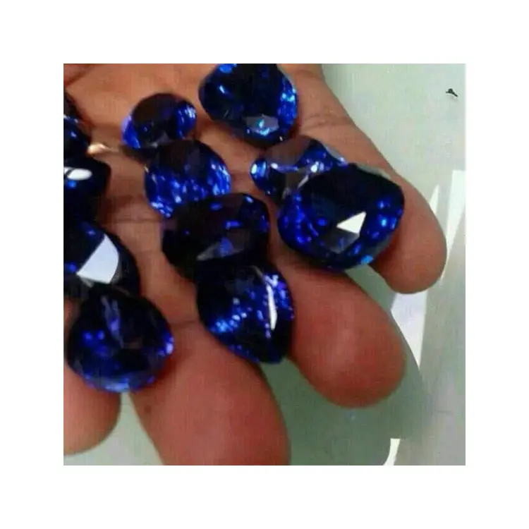 Oval Shape Pair Sri Lanka Ceylon Blue Sapphire Certified Loose Gemstone Precious Gemstone Of Heat Treatment