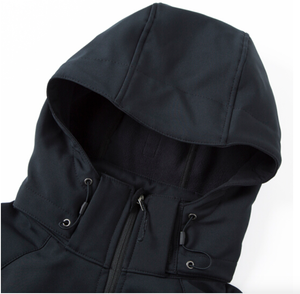<span class=keywords><strong>Chaqueta</strong></span> deportiva personalizada para hombre, ropa transpirable resistente al viento, <span class=keywords><strong>impermeable</strong></span>, 5000mm, con capucha para exteriores, con cremallera completa, Softshell - Product Image 3