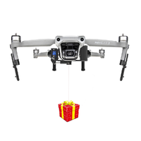 Drone de livraison par voie aérienne Air 2 avec télécommande, accessoires pour quadricoptère RC, système de largage parabolique, capacité de charge de 500g pour la pêche