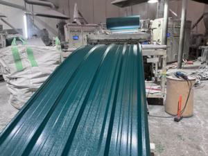 Anti korozyon pvc plastik levha PVC levha çatı paneli kiremit telha pvc çatı shangle - Product Image 3