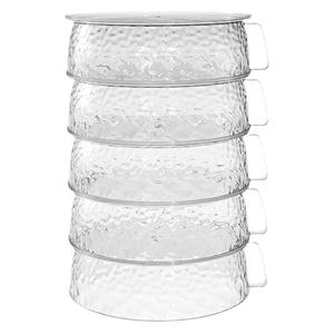 Transparent Multi Layer Food Cover With Lid For Kitchen Table Storage Dustproof Insulated Leftover Container 10-20L Capacity - Product Image 5