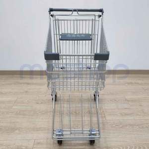 फैशनेबल स्टील हैंड कार्ट सुपरमार्केट किराने <span class=keywords><strong>125l</strong></span> शॉपिंग ट्रॉली - Product Image 5