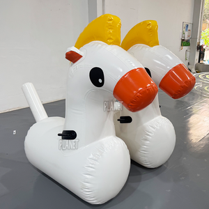 <span class=keywords><strong>Jeux</strong></span> de construction d'équipe en plein air drôle course de poney gonflable cheval rebondissant gonflable pour adultes - Product Image 4