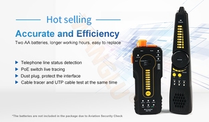 Wanglu Netwerk Cat5 Cat6 Utp Stp RJ45 Lan Kabel <span class=keywords><strong>Tester</strong></span> Wire Tracker Tracer Line Finder - Product Image 4