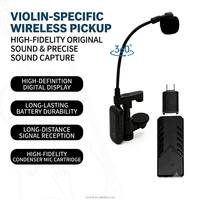 Système de microphone sans fil double VOXFULL KX562 2.4G avec deux émetteurs pour les performances live, l'enseignement et l'enregistrement