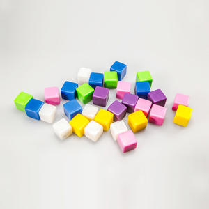 ลูกเต๋าอะคริลิคสีขาวขนาดใหญ่ 30 มม. รูปทรงสี่เหลี่ยมมุมฉาก  แบบมันเงา  สำหรับเขียนข้อความ  ใช้เป็นสื่อการสอน  หรือกิจกรรม - Product Image 1