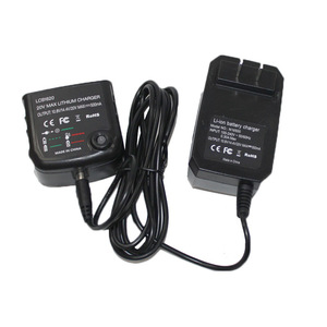 Caricabatterie per <span class=keywords><strong>Black</strong></span> & <span class=keywords><strong>Decker</strong></span> LCS1620 12V-18V, Batterie al Litio per Utensili Elettrici, ABS 30W con Protezione da Sovraccarico - Product Image 3